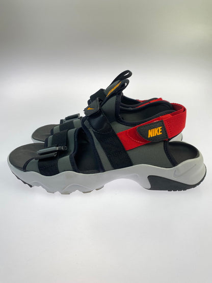【中古品】【メンズ】 NIKE ナイキ CI8797-003 CANYON FOSSIL サンダル 160-250427-ks-72-min サイズ：28cm カラー：グレー/ブラック/レッド 万代Net店