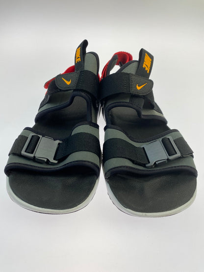 【中古品】【メンズ】 NIKE ナイキ CI8797-003 CANYON FOSSIL サンダル 160-250427-ks-72-min サイズ：28cm カラー：グレー/ブラック/レッド 万代Net店