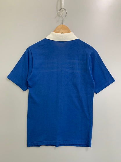 【中古品】【メンズ】 LACOSTE ラコステ 70's デカ青ワニ POLO SHIRT 70年代 ポロシャツ 146-260409-SH-10-min カラー：ブルー 万代Net店