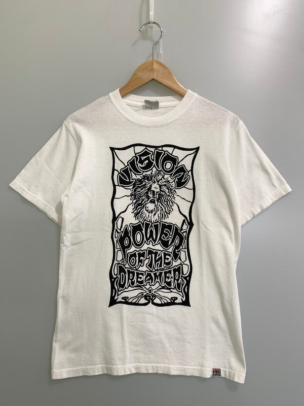 【中古品】【メンズ】 VISION STREET WEAR ヴィジョン ストリート ウェア 90-00'S POWER OF THE DREAMER PRINT TEE Tシャツ トップス 146-250427-ks-26-min サイズ：不明 カラー：ホワイト 万代Net店