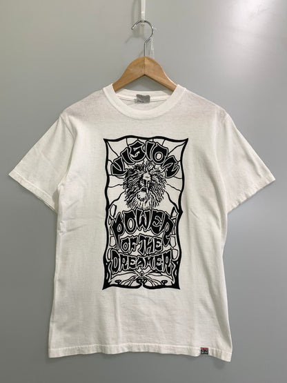 【中古品】【メンズ】 VISION STREET WEAR ヴィジョン ストリート ウェア 90-00'S POWER OF THE DREAMER PRINT TEE Tシャツ トップス 146-250427-ks-26-min サイズ：不明 カラー：ホワイト 万代Net店