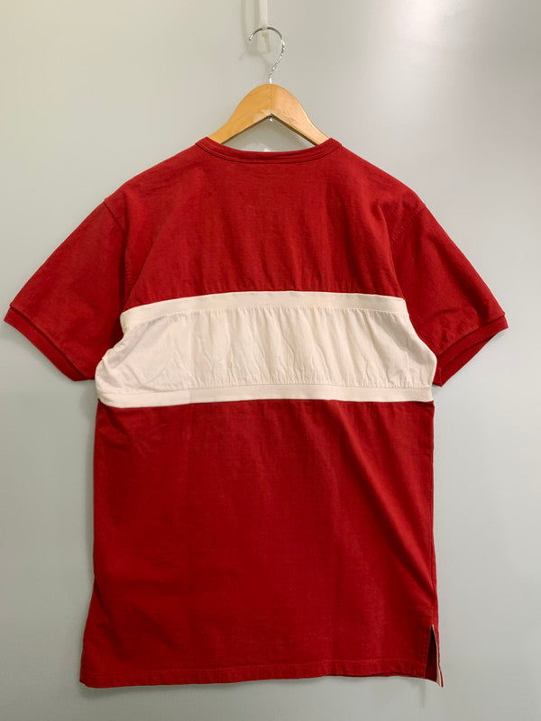 【現状渡し品】【メンズ】 MICKEY & CO ラガーシャツ トップス 146-250503-ks-28-min サイズ：S カラー：レッド 万代Net店