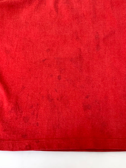 【現状渡し品】【メンズ】 MICKEY & CO ラガーシャツ トップス 146-250503-ks-28-min サイズ：S カラー：レッド 万代Net店