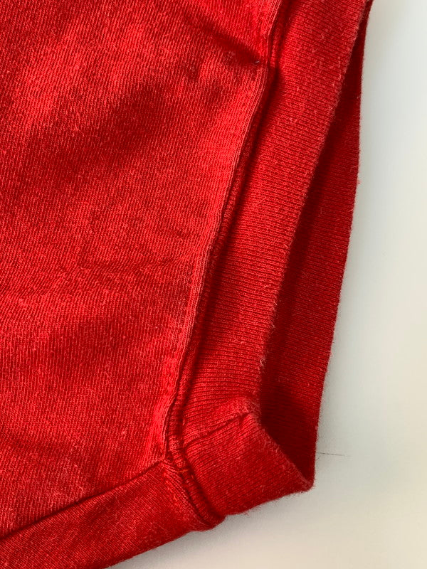 【現状渡し品】【メンズ】 MICKEY & CO ラガーシャツ トップス 146-250503-ks-28-min サイズ：S カラー：レッド 万代Net店