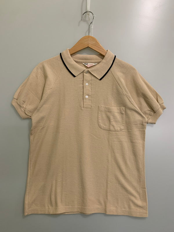 【中古品】【メンズ】 SPORTSWEAR スポーツウェア 60'S POLO SHIRT ポロシャツ トップス 146-250710-ks-74-min サイズ：M カラー：ベージュ 万代Net店