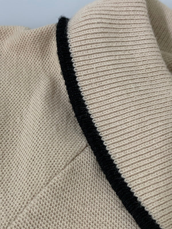 【中古品】【メンズ】 SPORTSWEAR スポーツウェア 60'S POLO SHIRT ポロシャツ トップス 146-250710-ks-74-min サイズ：M カラー：ベージュ 万代Net店