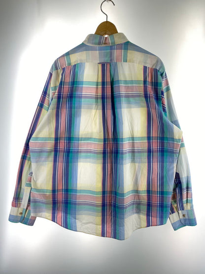 【現状渡し品】【メンズ】 GANT ガント 70-80'S CHECK SHIRT チェックシャツ 146-260110-zi-21-min サイズ：XL カラー：マルチカラー 万代Net店