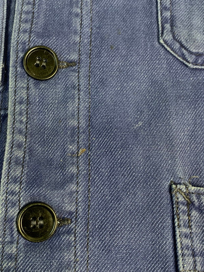 【中古品】【メンズ】 ADOLPHE LAFONT アドルフラフォン 50-60'S モールスキンワークジャケット ロングスリーブ 146-250428-AS-69-min サイズ：48 カラー：ネイビー 万代Net店