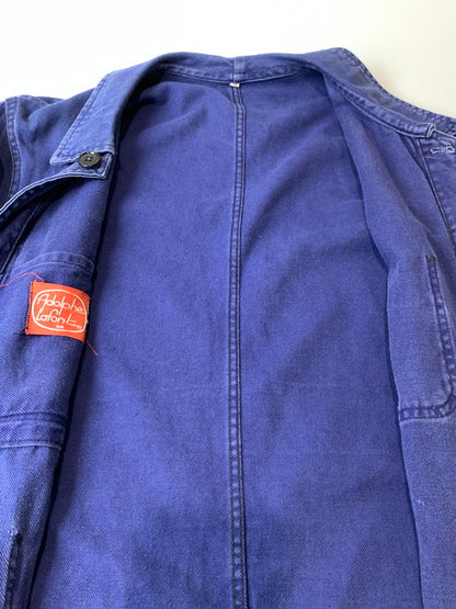 【中古品】【メンズ】 ADOLPHE LAFONT アドルフラフォン 50-60'S モールスキンワークジャケット ロングスリーブ 146-250428-AS-69-min サイズ：48 カラー：ネイビー 万代Net店