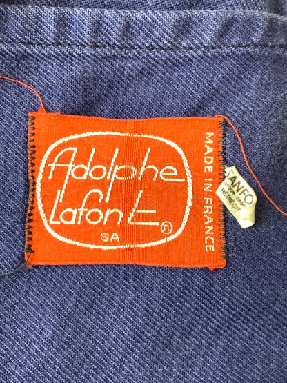 【中古品】【メンズ】 ADOLPHE LAFONT アドルフラフォン 50-60'S モールスキンワークジャケット ロングスリーブ 146-250428-AS-69-min サイズ：48 カラー：ネイビー 万代Net店