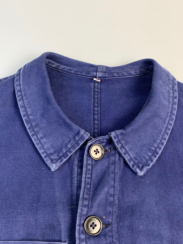 【中古品】【メンズ】 ADOLPHE LAFONT アドルフラフォン 50-60'S モールスキンワークジャケット ロングスリーブ 146-250428-AS-69-min サイズ：48 カラー：ネイビー 万代Net店