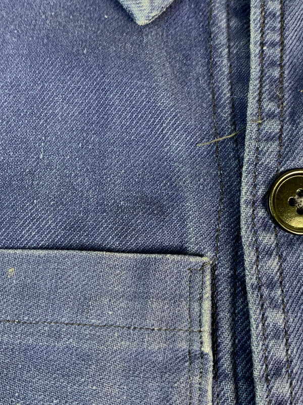 【中古品】【メンズ】 ADOLPHE LAFONT アドルフラフォン 50-60'S モールスキンワークジャケット ロングスリーブ 146-250428-AS-69-min サイズ：48 カラー：ネイビー 万代Net店