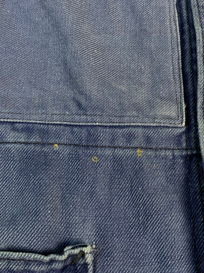 【中古品】【メンズ】 ADOLPHE LAFONT アドルフラフォン 50-60'S モールスキンワークジャケット ロングスリーブ 146-250428-AS-69-min サイズ：48 カラー：ネイビー 万代Net店