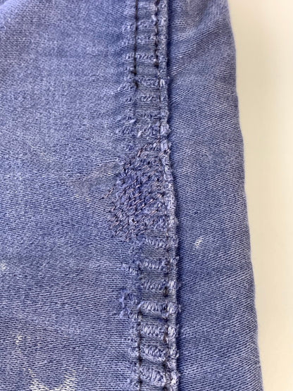 【現状渡し品】【メンズ】 VULCAIN ヴァルカン 50-60'S FRENCH WORK MOLESKIN JACKET ロングスリーブ 146-250428-AS-72-min カラー：ブルー系 万代Net店