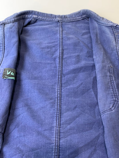 【現状渡し品】【メンズ】 VULCAIN ヴァルカン 50-60'S FRENCH WORK MOLESKIN JACKET ロングスリーブ 146-250428-AS-72-min カラー：ブルー系 万代Net店