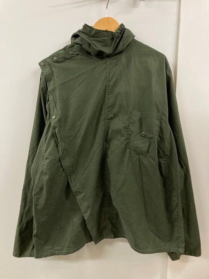 【現状渡し品】【メンズ】 フランス軍 60'S スモックパーカー ミリタリー 60年代 メンズ アウター フレンチミリタリー 146-250728-em-11-min カラー：カーキグリーン 万代Net店