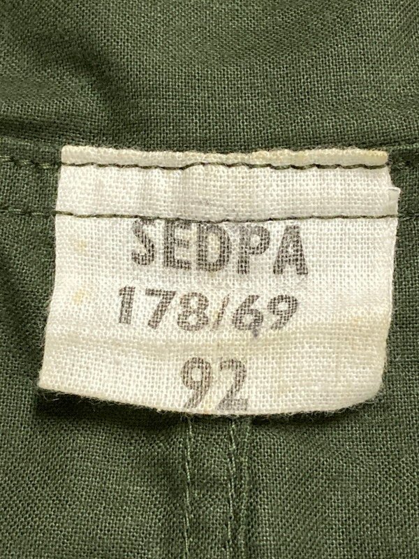 【現状渡し品】【メンズ】 フランス軍 60'S スモックパーカー ミリタリー 60年代 メンズ アウター フレンチミリタリー 146-250728-em-11-min カラー：カーキグリーン 万代Net店