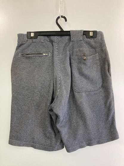 【中古品】【メンズ】 ENGINEERED GARMENTS エンジニアドガーメンツ ショーツ 151-250516-em-05-min サイズ：S カラー：グレー/ネイビー（チェッカーフラッグ柄） 万代Net店