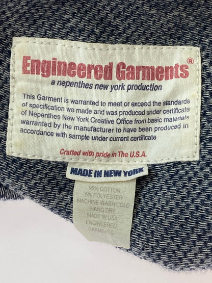 【中古品】【メンズ】 ENGINEERED GARMENTS エンジニアドガーメンツ ショーツ 151-250516-em-05-min サイズ：S カラー：グレー/ネイビー（チェッカーフラッグ柄） 万代Net店