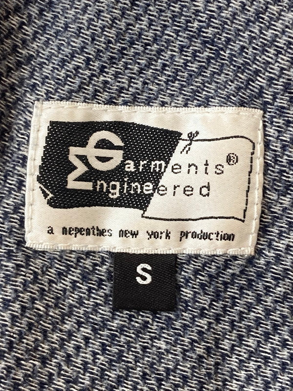 【中古品】【メンズ】 ENGINEERED GARMENTS エンジニアドガーメンツ ショーツ 151-250516-em-05-min サイズ：S カラー：グレー/ネイビー（チェッカーフラッグ柄） 万代Net店