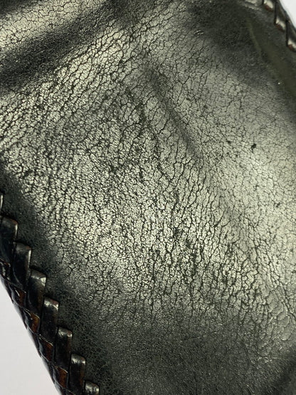 【現状渡し品】【メンズ】 SAAD LEATHER WALLET サード レザー ウォレット 二つ折り財布 201-250522-yn-07-min カラー：ブラック 万代Net店