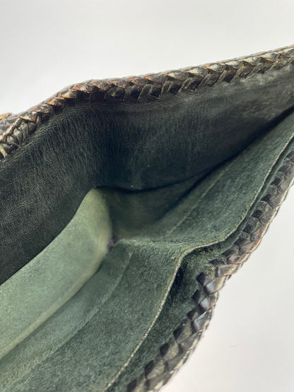 【現状渡し品】【メンズ】 SAAD LEATHER WALLET サード レザー ウォレット 二つ折り財布 201-250522-yn-07-min カラー：ブラック 万代Net店