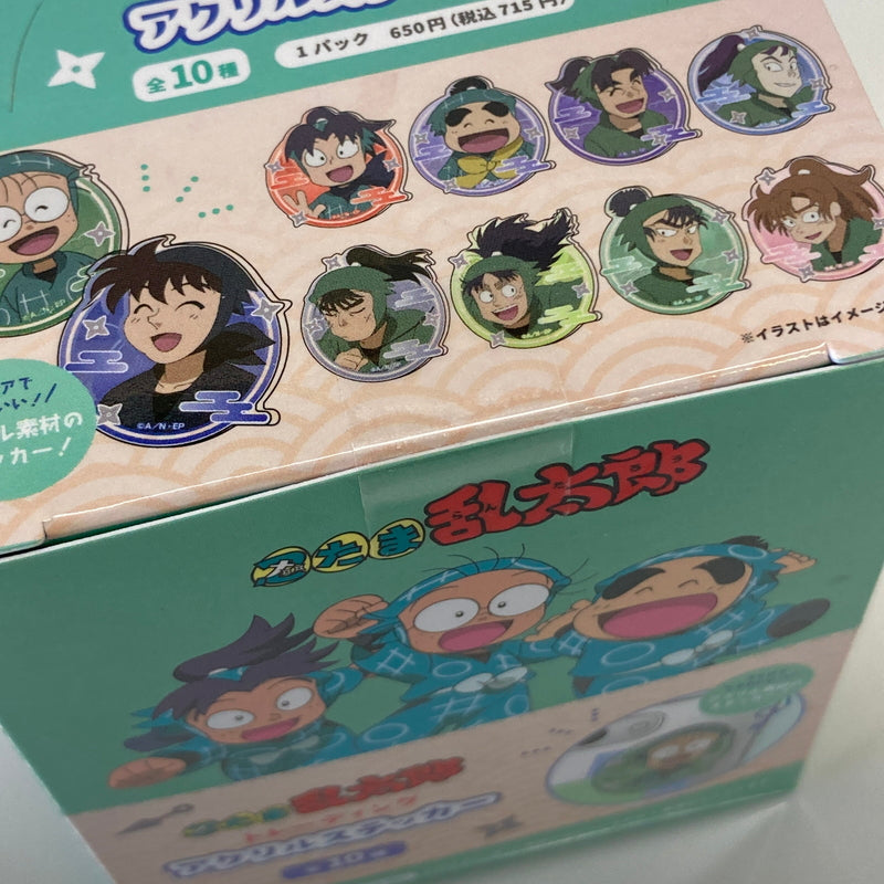 【中古美品】 忍たま乱太郎 トレーディングアクリルステッカー BOX(10個入) おもちゃ 052-260809-SH-33-hon 万代Net店