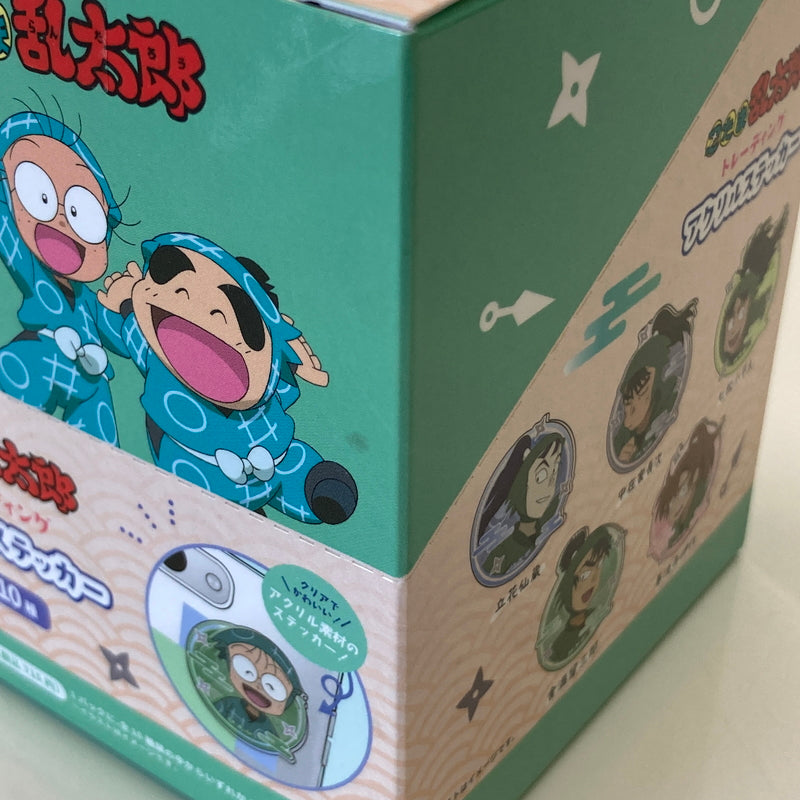 【中古美品】 忍たま乱太郎 トレーディングアクリルステッカー BOX(10個入) おもちゃ 052-260809-SH-33-hon 万代Net店