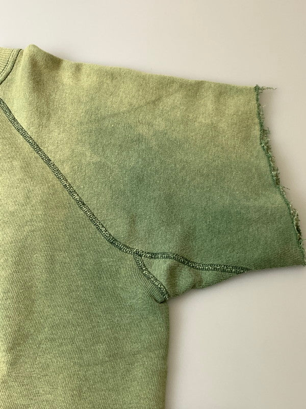 【現状渡し品】【メンズ】 VINTAGE 60S ”UNIVERSITY MIAMI" RAGLAN SWEATSHIRT スウェット ショートスリーブ 146-250428-AS-71-min カラー：グリーン 万代Net店