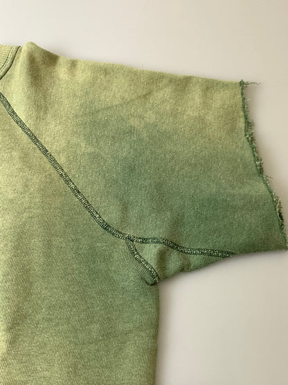 【現状渡し品】【メンズ】 VINTAGE 60S ”UNIVERSITY MIAMI" RAGLAN SWEATSHIRT スウェット ショートスリーブ 146-250428-AS-71-min カラー：グリーン 万代Net店