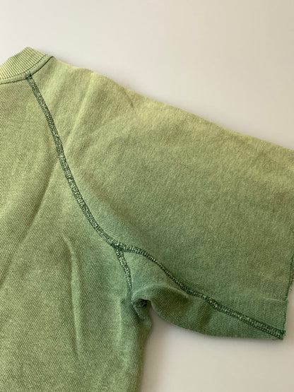 【現状渡し品】【メンズ】 VINTAGE 60S ”UNIVERSITY MIAMI" RAGLAN SWEATSHIRT スウェット ショートスリーブ 146-250428-AS-71-min カラー：グリーン 万代Net店