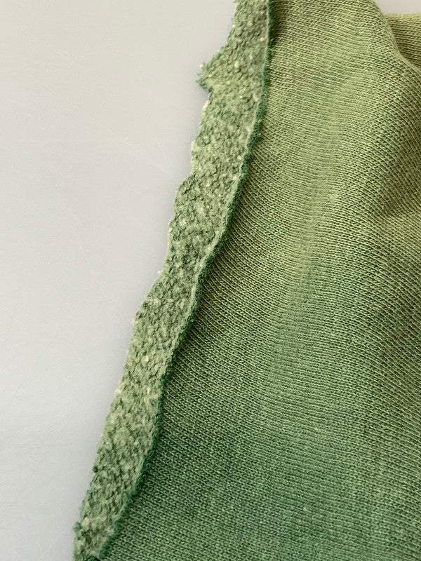 【現状渡し品】【メンズ】 VINTAGE 60S ”UNIVERSITY MIAMI" RAGLAN SWEATSHIRT スウェット ショートスリーブ 146-250428-AS-71-min カラー：グリーン 万代Net店