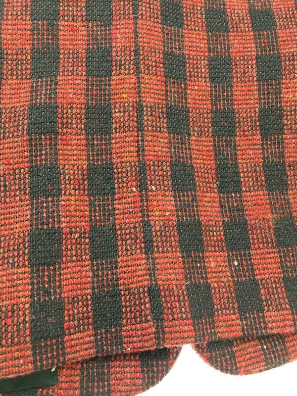 【中古品】【メンズ】 A CHILD OF THE JAGO イギリス製 WOOL CHECK JACKET ウールチェックジャケット 146-250503-ks-45-min サイズ：36 カラー：レッド/ブラック 万代Net店