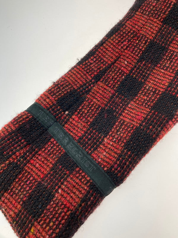 【中古品】【メンズ】 A CHILD OF THE JAGO イギリス製 WOOL CHECK JACKET ウールチェックジャケット 146-250503-ks-45-min サイズ：36 カラー：レッド/ブラック 万代Net店