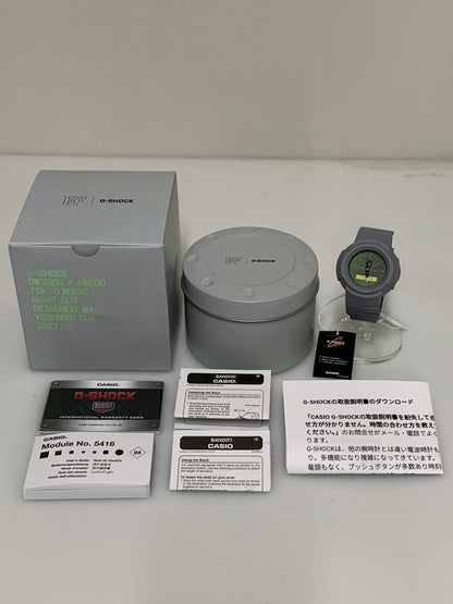 【中古美品】【メンズ/レディース】 CASIO カシオ G-SHOCK AW-500 SERIES AW-500MNT-8A ジーショック AW-500シリーズ 腕時計 196-260715-yn-41-min カラー：グレー 万代Net店