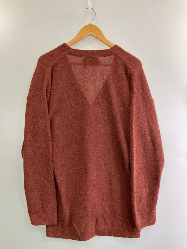 【中古品】【メンズ】 PERUVIAN CONNECTION CARDIGAN ペルビアンコネクション アルパカ カーディガン トップス ペルー製 146-250517-yn-13-min サイズ：L カラー：ブラウン系 万代Net店