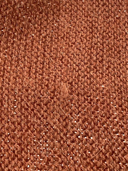 【中古品】【メンズ】 PERUVIAN CONNECTION CARDIGAN ペルビアンコネクション アルパカ カーディガン トップス ペルー製 146-250517-yn-13-min サイズ：L カラー：ブラウン系 万代Net店