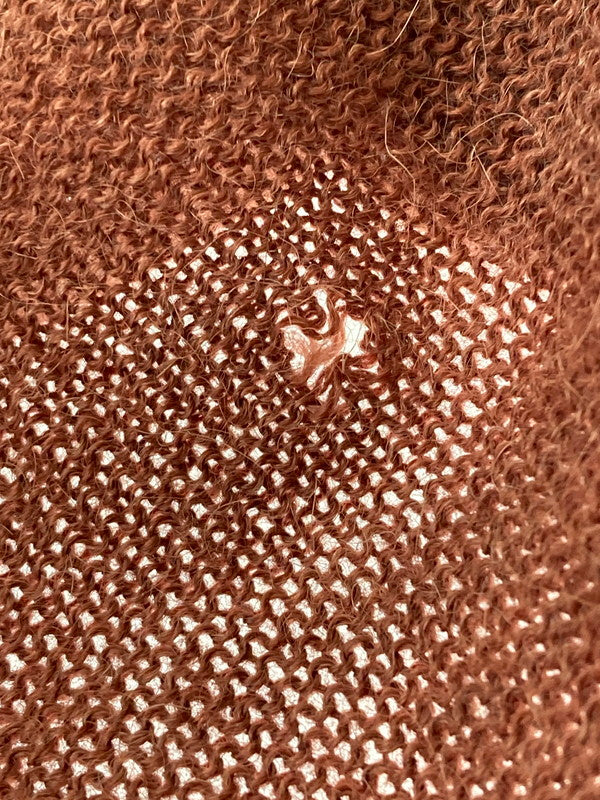 【中古品】【メンズ】 PERUVIAN CONNECTION CARDIGAN ペルビアンコネクション アルパカ カーディガン トップス ペルー製 146-250517-yn-13-min サイズ：L カラー：ブラウン系 万代Net店