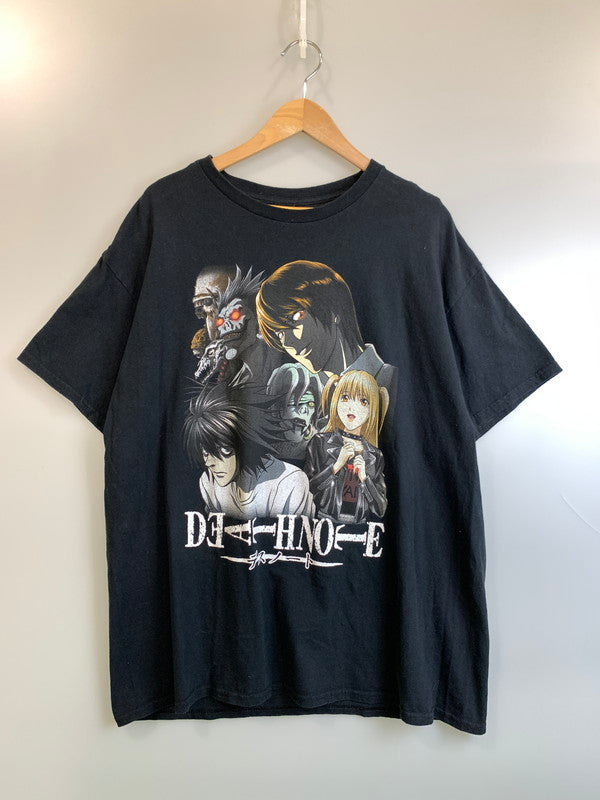 【中古品】【メンズ】 DEATH NOTE デスノート 00'S ALL MEMBERS PRINT TEE ショートスリーブ 146-250428-AS-67-min サイズ：2XL カラー：ブラック 万代Net店