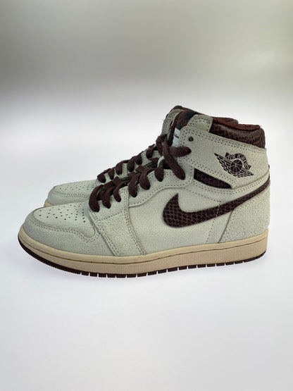 【中古美品】【レディース】 AIR JORDAN 1 RETRO HIGH OG SP A MA MANIERE DO7097-100 エア ジョーダン 1 レトロ ハイ ア マ マニエール スニーカー 靴 166-250507-yn-06-min サイズ：24.0cm US5.5 カラー：SAIL/BURGUNDY CRUSH 万代Net店