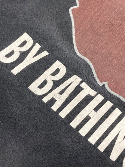 【中古品】【メンズ】 A BATHING APE アベイシングエイプ 90S BAPE HEAD LOGO TEE ショートスリーブ 142-250503-AS-4-min サイズ：M カラー：ブラック 万代Net店