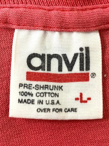 【中古品】【メンズ】 AEROSMITH エアロスミス 90S GET A GRIP WORLD TOUR TEE Tシャツ トップス 146-250503-ks-05-min サイズ：L カラー：ピンク系 万代Net店