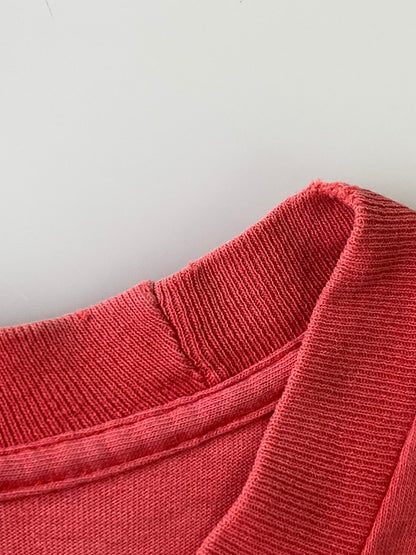 【中古品】【メンズ】 AEROSMITH エアロスミス 90S GET A GRIP WORLD TOUR TEE Tシャツ トップス 146-250503-ks-05-min サイズ：L カラー：ピンク系 万代Net店