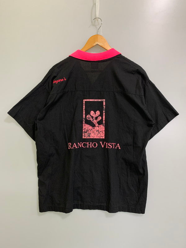 【中古品】【メンズ】 KING LOUIE キングルイ 70S BOWLING SHIRT ボウリングシャツ 146-250710-ks-75-min サイズ：L カラー：ブラック 万代Net店