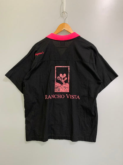 【中古品】【メンズ】 KING LOUIE キングルイ 70S BOWLING SHIRT ボウリングシャツ 146-250710-ks-75-min サイズ：L カラー：ブラック 万代Net店