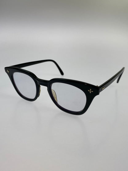 【現状渡し品】【メンズ】 BAUSCH & LOMB Z87 50S BLACK HORN RIMMED BIFOCAL GLASSES ボシュロム メガネ アイウェア 203-250523-yn-01-min サイズ：48□24 カラー：ブラック 万代Net店