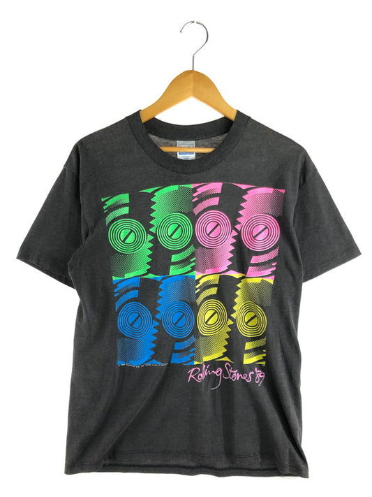 【中古品】【メンズ】 ROLLING STONES ローリングストーンズ NORTH AMERICAN TOUR 1989 TEE 1989年 北米ツアーTシャツ トップス 146-251029-rt-04-tag サイズ：L カラー：グレー 万代Net店