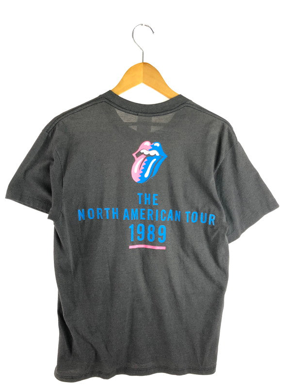 【中古品】【メンズ】 ROLLING STONES ローリングストーンズ NORTH AMERICAN TOUR 1989 TEE 1989年 北米ツアーTシャツ トップス 146-251029-rt-04-tag サイズ：L カラー：グレー 万代Net店