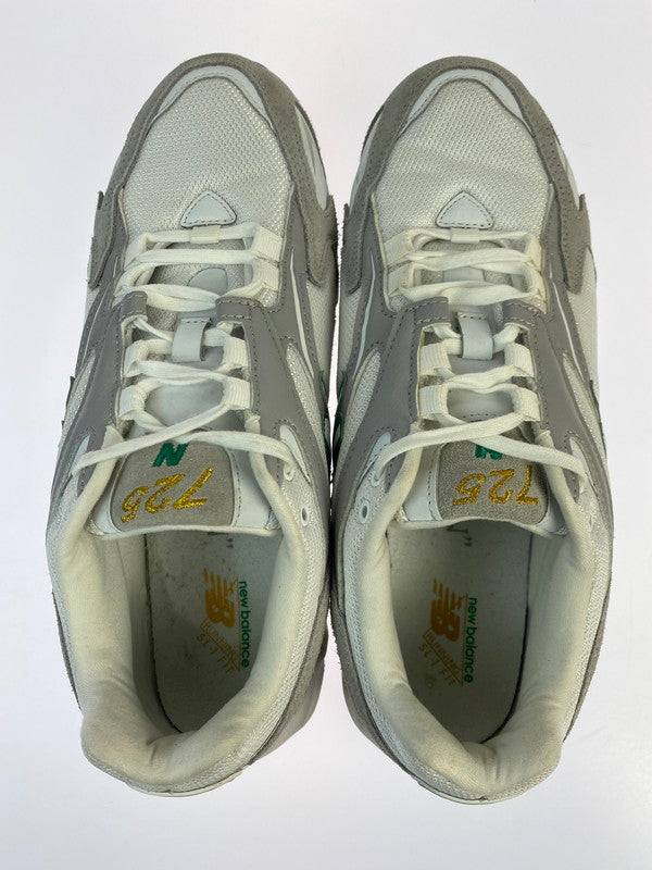 【中古品】【メンズ】 NEW BALANCE ニューバランス BEAUTY&YOUTH ML725WR1 ビューティ アンド ユース 別注 スニーカー 靴 163-250507-yn-03-min サイズ：27.0cm カラー：WHITE LIGHT GREY 万代Net店