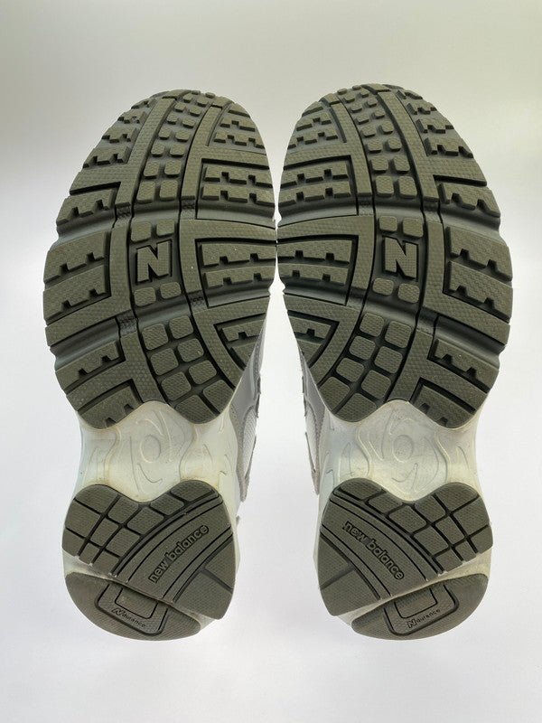 【中古品】【メンズ】 NEW BALANCE ニューバランス BEAUTY&YOUTH ML725WR1 ビューティ アンド ユース 別注 スニーカー 靴 163-250507-yn-03-min サイズ：27.0cm カラー：WHITE LIGHT GREY 万代Net店